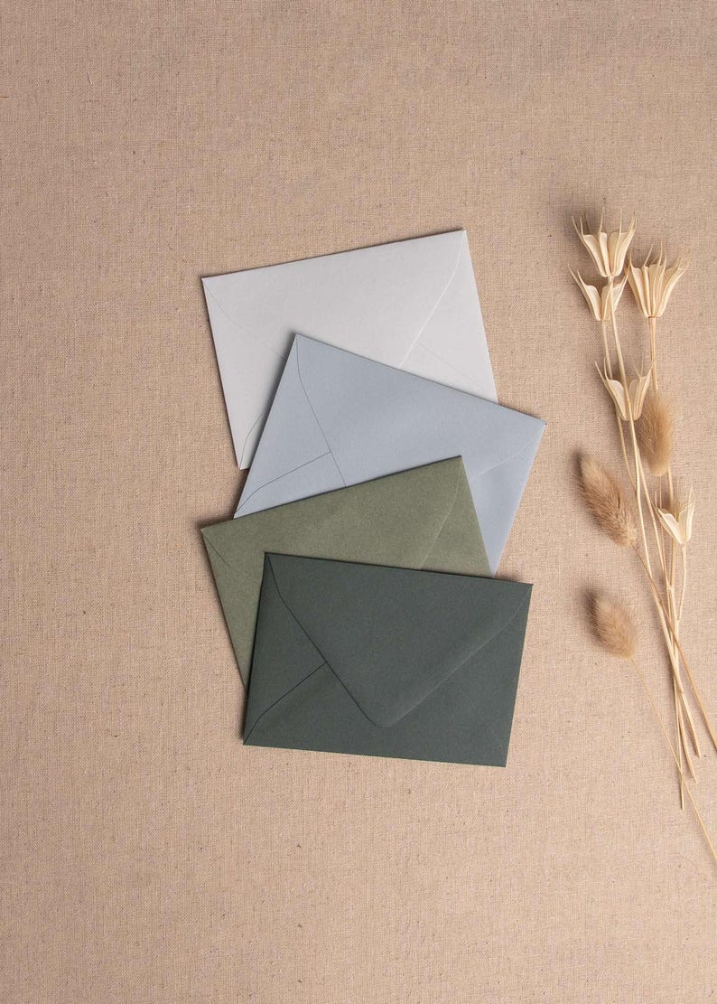 Seedling Green Envelopes - northernprintingco