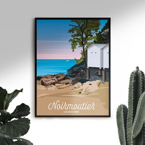 Noirmoutier Poster - Ladies Beach