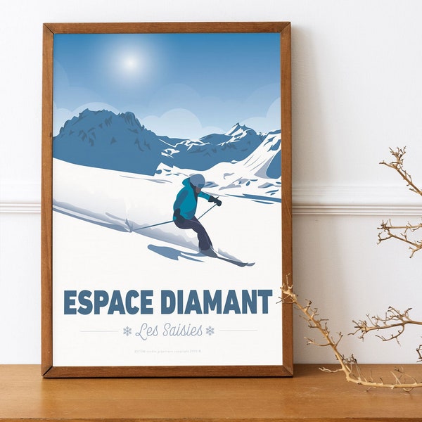 Affiche - Espace diamant / Les Saisies