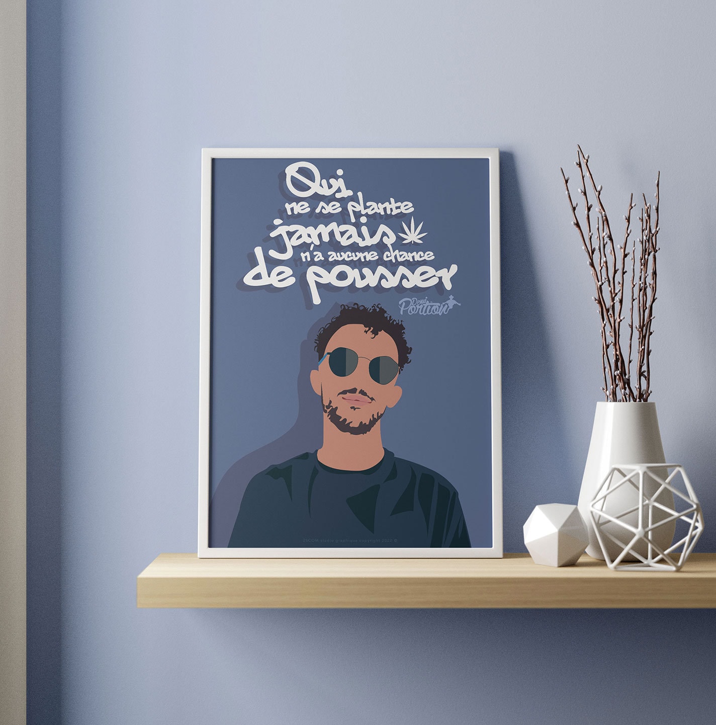 Affiche Rap - Demi Portion