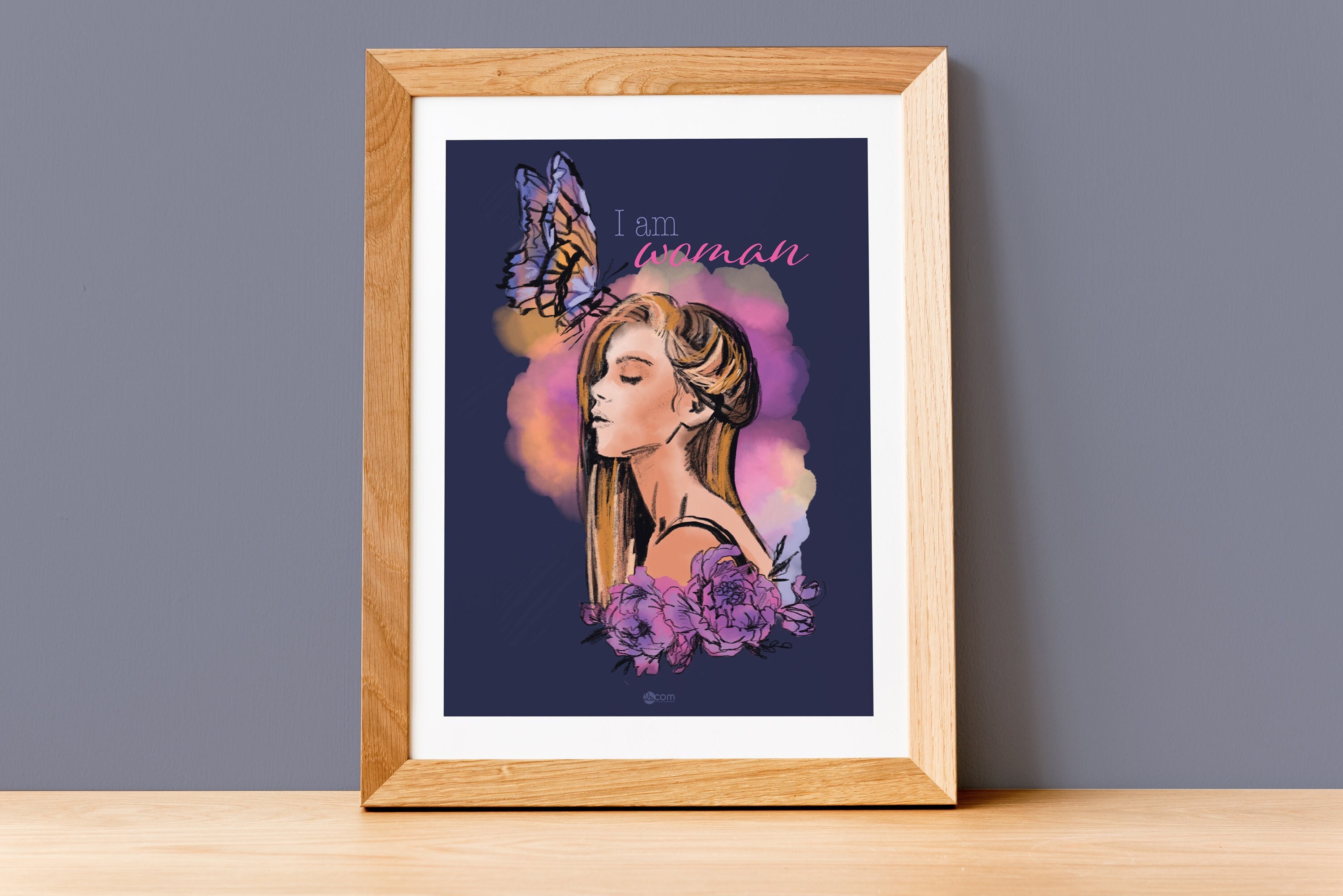 I Am Woman - Affiche Colorée