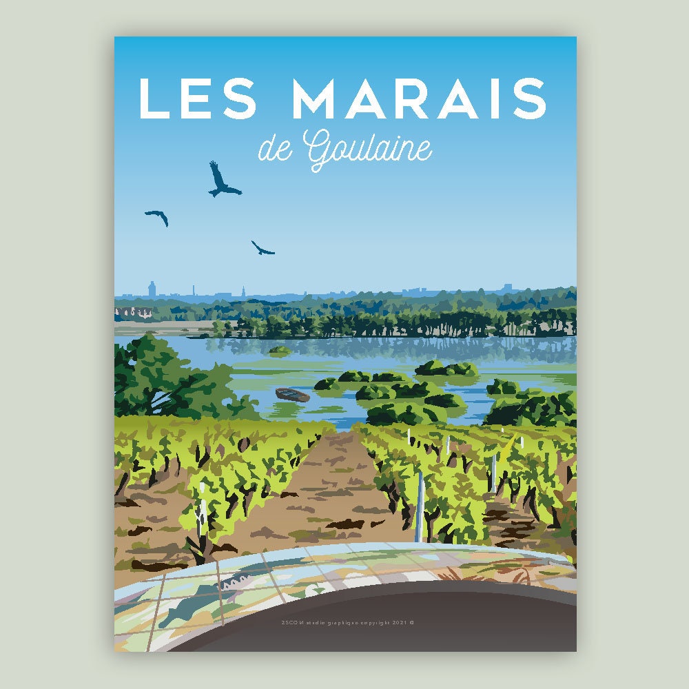 Affiche Les Marais de Goulaine