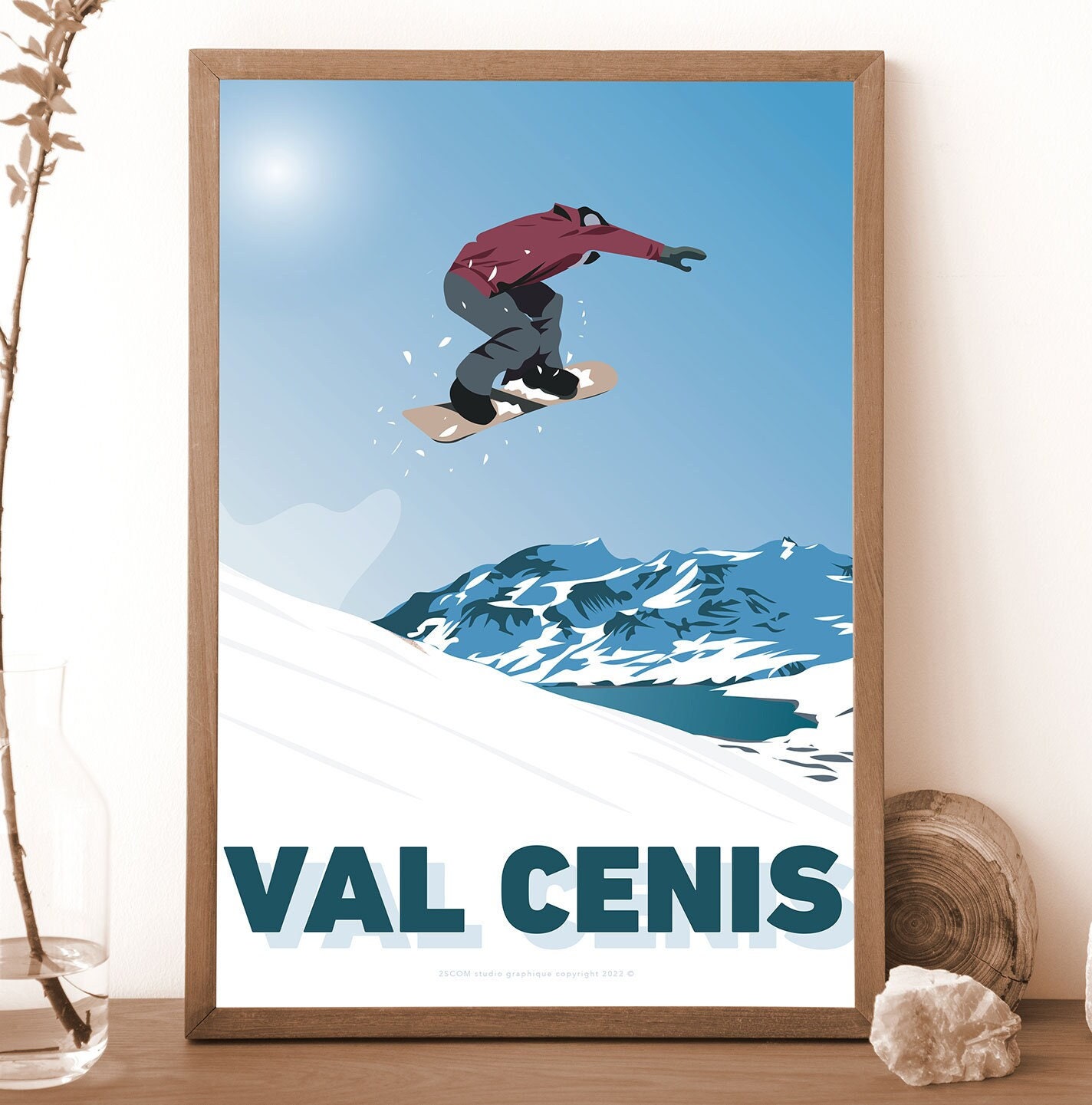 Affiche - Val Cenis