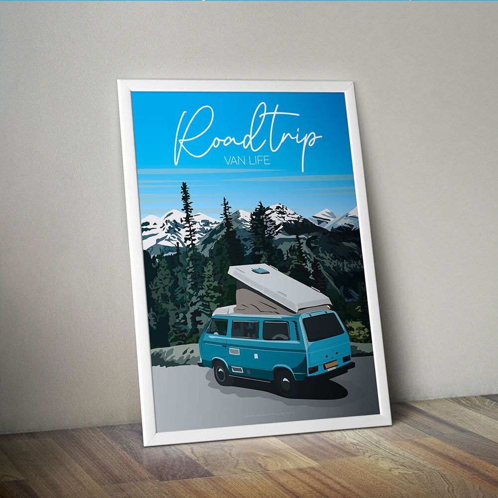 Illustration | Road Trip Van Life
