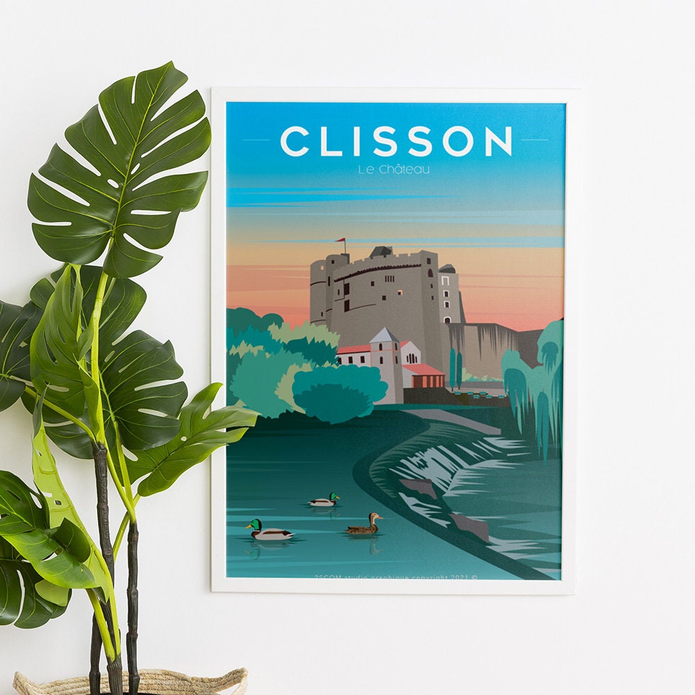 Affiche Clisson - Le Château