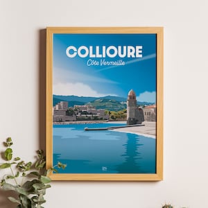 Poster Collioure - Vermeille coast