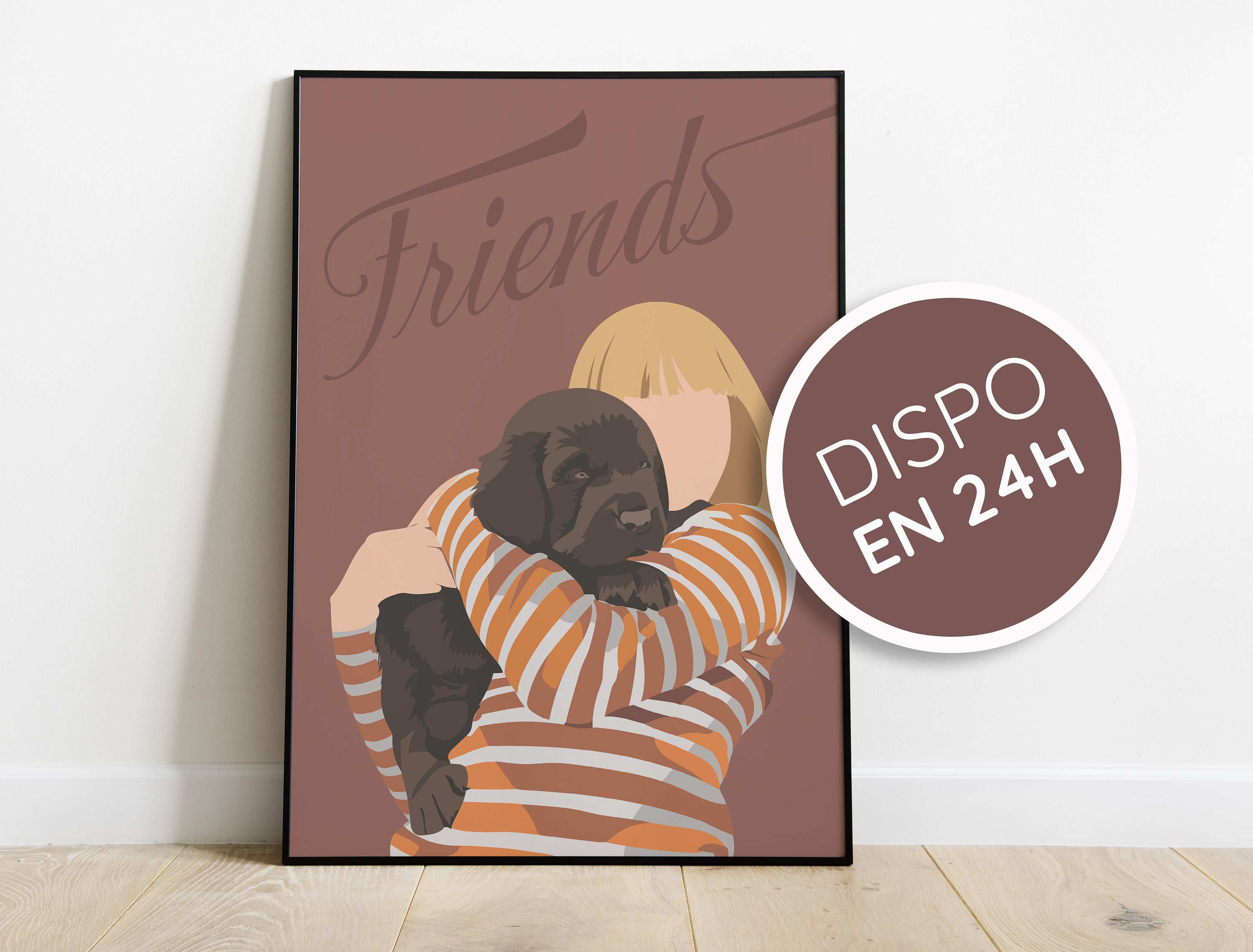 Illustration Personnalisée Numérique - Livrée en 24H