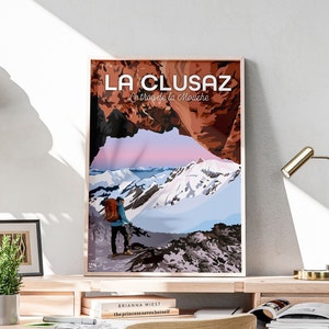 Poster La Clusaz – Das Fliegenloch