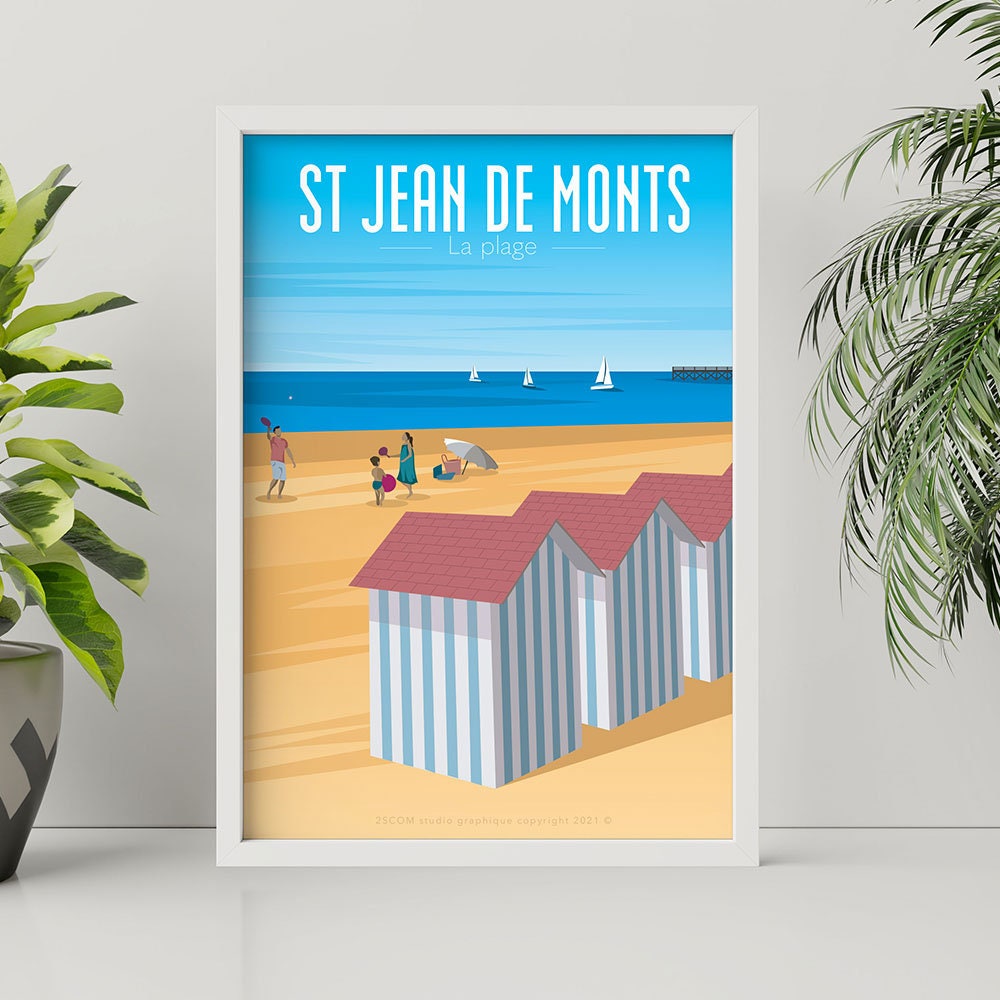 Saint Jean de Monts - Cabane Plage Vendée