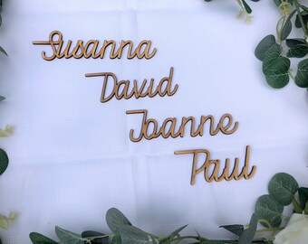 Nombres de lugares, nombres de lugares de bodas, Favores / favores de boda, Decoración de bodas, Regalo de bodas para invitados, Decoración de bodas rústica, Boda rústica,