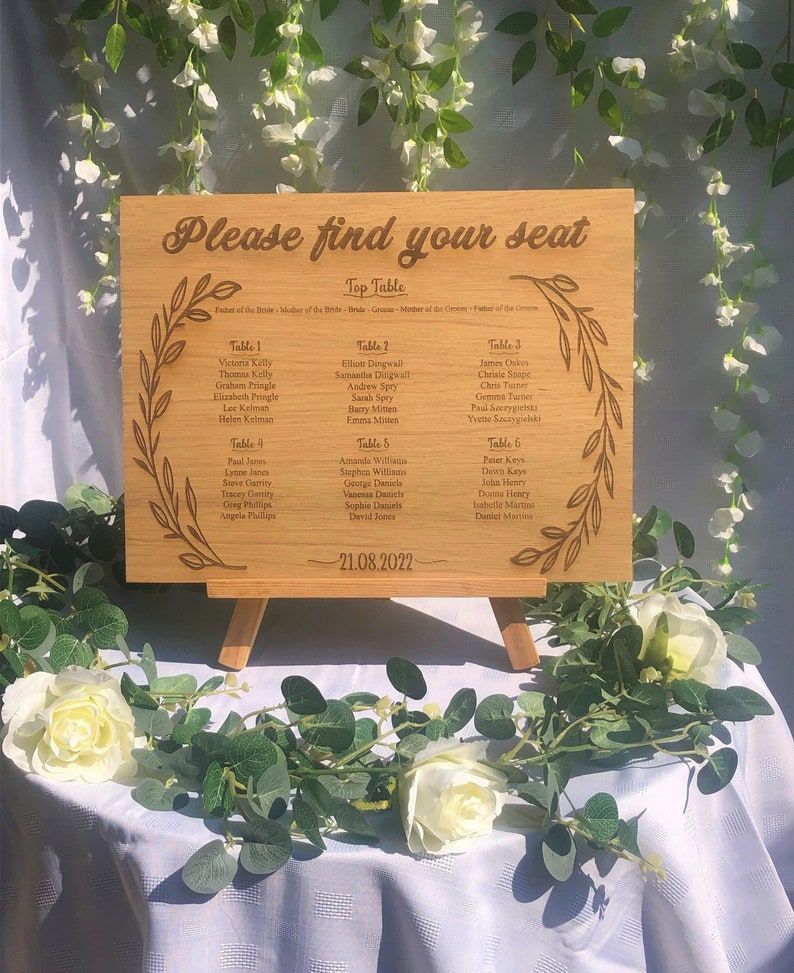 Plano de asientos para boda / Plano de mesas / Diagrama de asientos / Plano de mesas / Asientos para fiesta / Plano de asientos para evento / Personalizado. imagen 4