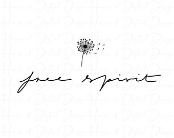 Free Spirit Quote Etsy