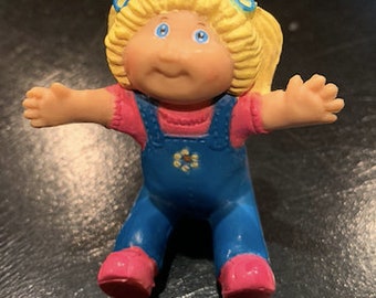 Cabbage Patch Kids - Mini Figurine - PVC - Vintage - 1980s