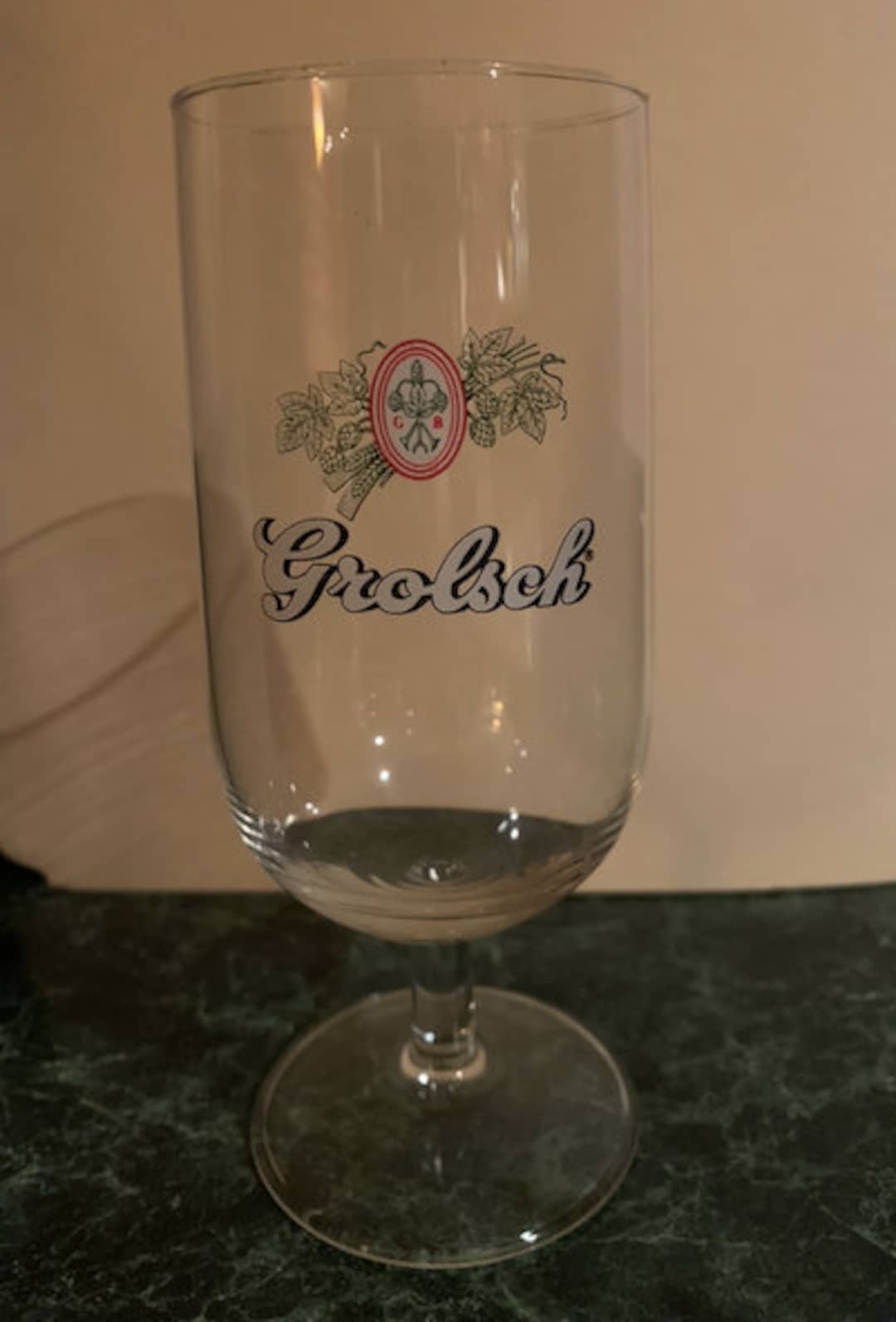 Grolsch Footed Beer Glass 25cl Etsy