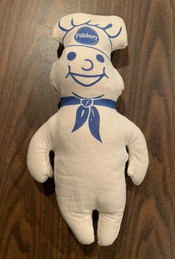 レア　Pillsbury Doughboy ぬいぐるみ16→14 PILLSBURY DOUGHBOY 25TH ANNIVERSARY PLUSH TOY | eBay
