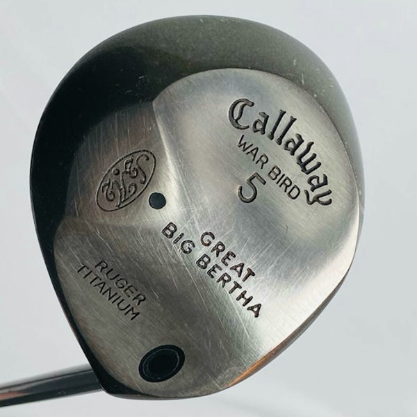 Calloway Golf Club- War Bird Driver 5 - Great Big Bertha - Light Flex - Rueger Titanium