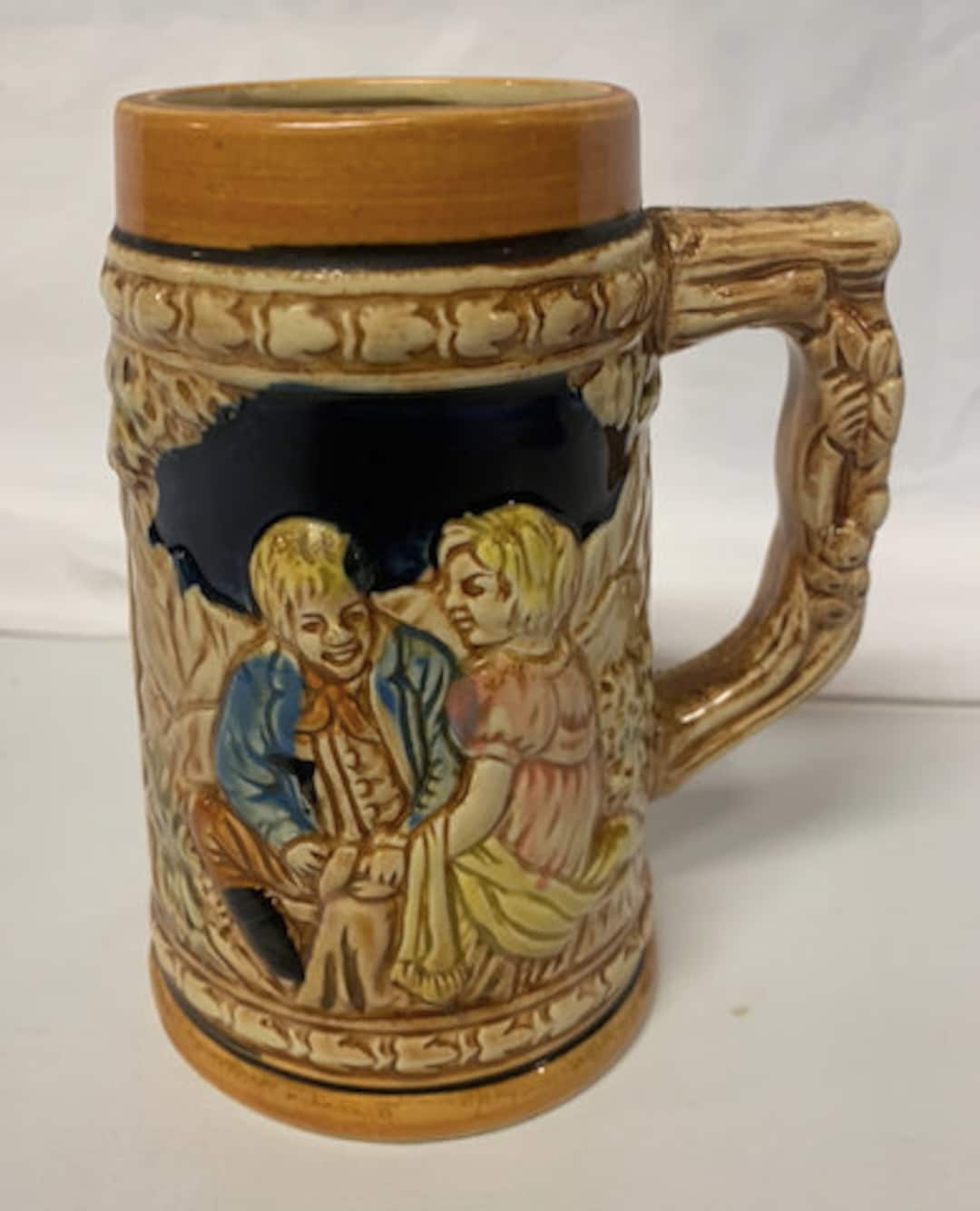 Beer Stein Made in Japan Vintage Etsy