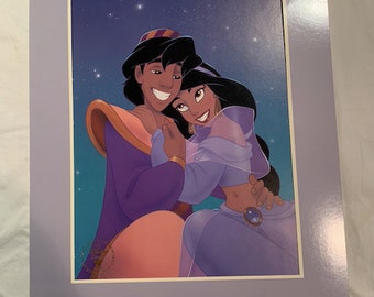 Disney - Aladdin Lithograph - 1993
