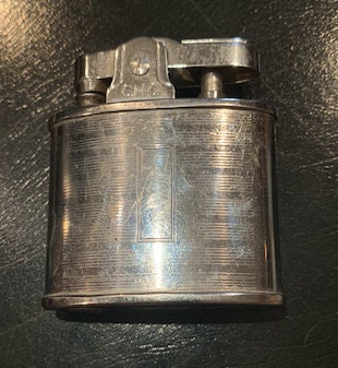 CMC Continental Lighter - Silver - Vintage