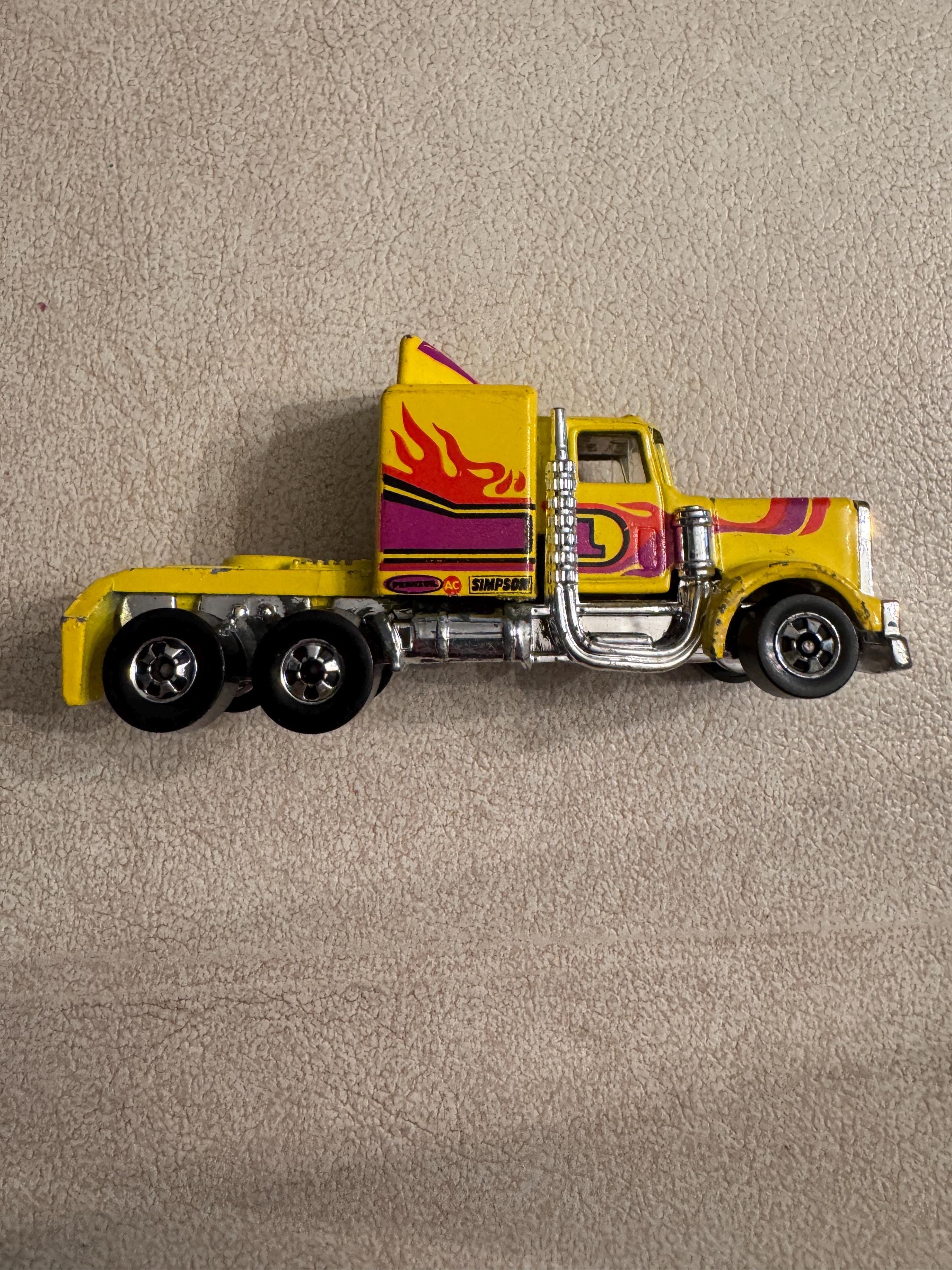 希少香港製 HOT WHEELS LONG SHOT Hot Wheels Semi Truck - Long Shot - Mattel 1982 - Etsy
