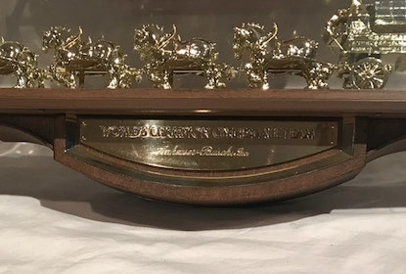 Everbright budweiser Clydesdale Horse Advertising Clock Etsy