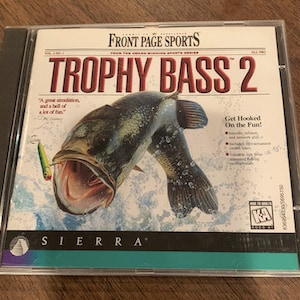 Trophy Bass 2 CD-Rom Windows Vintage 1996 image 1