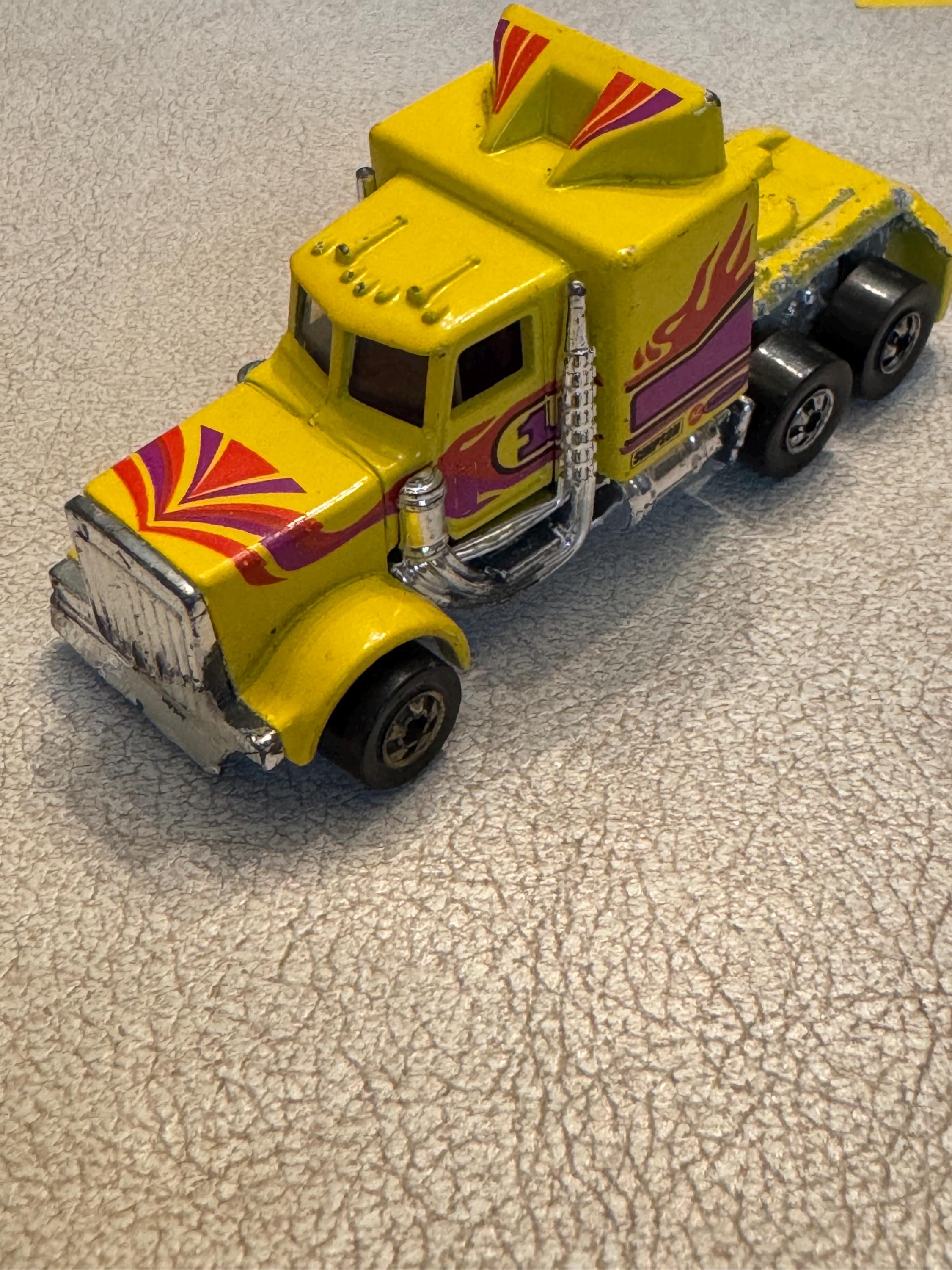 Hot Wheels Semi Truck - Long Shot - Mattel 1982 - Etsy