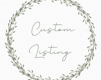 Custom Order