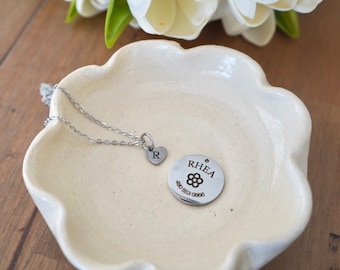 Personalized Dog Name Tag with Matching Necklace, Engraved Puppy Tag, Custom Dog Collar Tag, Gift for Dog Mom, Unique Gifts for Pet Lover