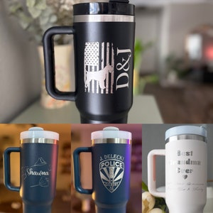 Custom Logo Cup, Corporate Branded Water Bottle, Corporate Gifts, Company Logo Mugs Bulk, 40oz Insulated Mugs, Employee Appreciation Gifts