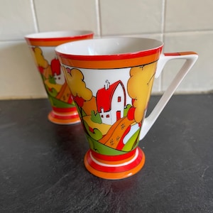 Clarice Cliff Coffee Set - Etsy UK
