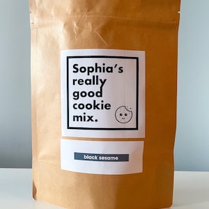 Black Sesame Cookie Mix