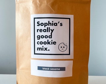 Black Sesame Cookie Mix