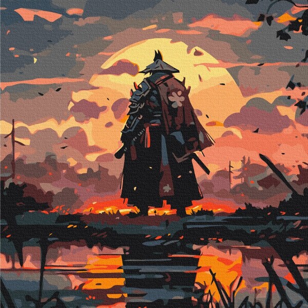 Anime Paint by Number Kit Etsy