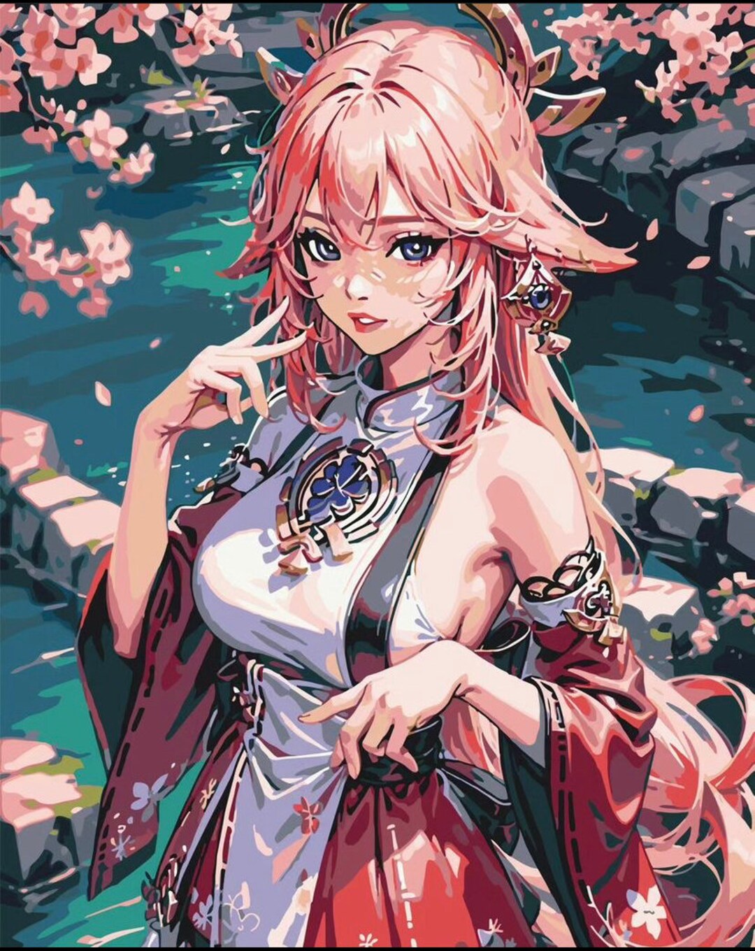 Naruto Paint by Numbers anime Diy Painting by Numbers Kit Etsy