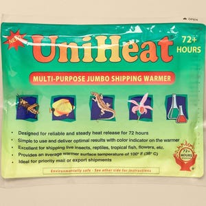 UniHeat 72 Hours | Heat Pack | ADD ON ONLY | Combined With Plants Purchased