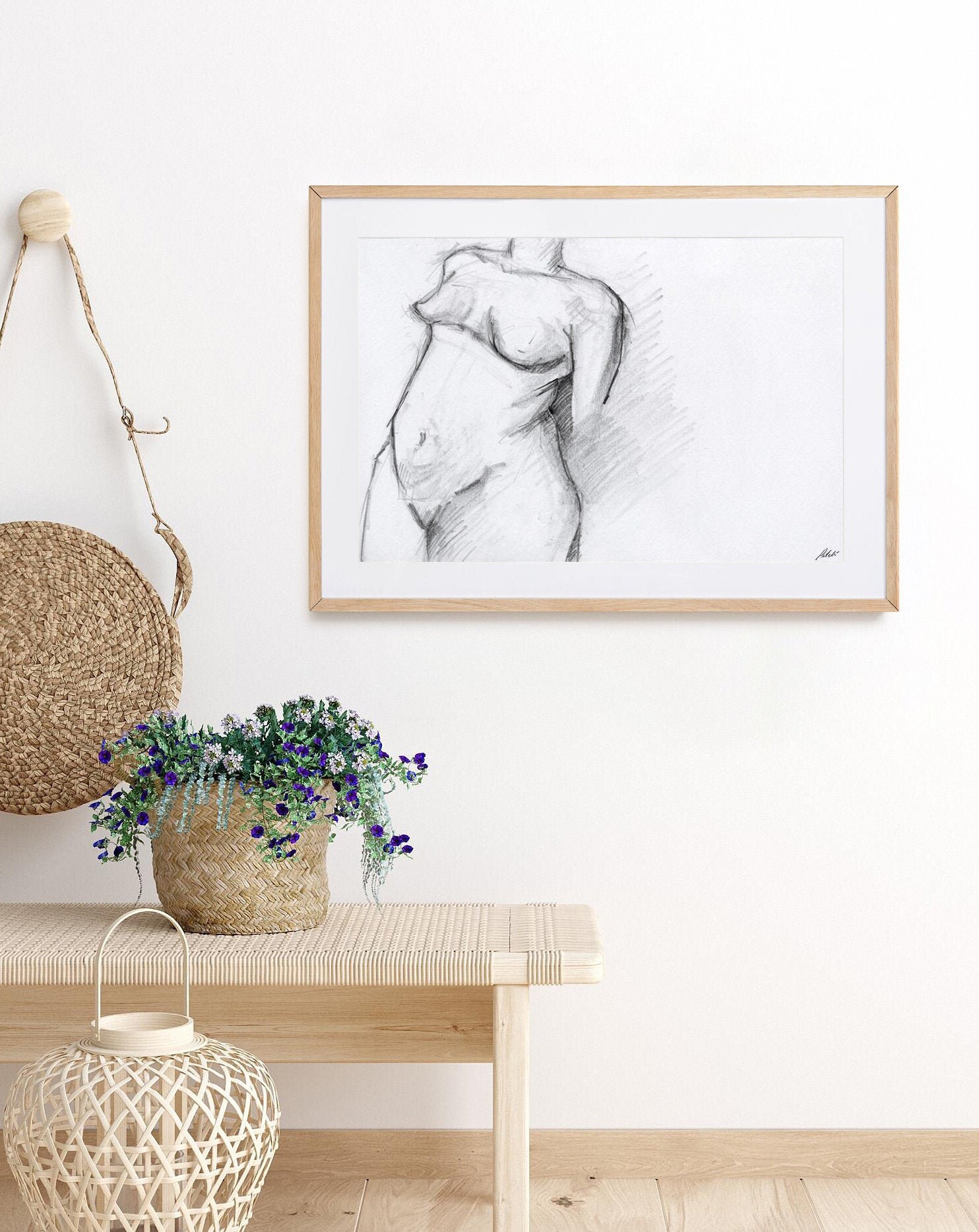 Sensual & Artistic Nude Print - n8onwkp