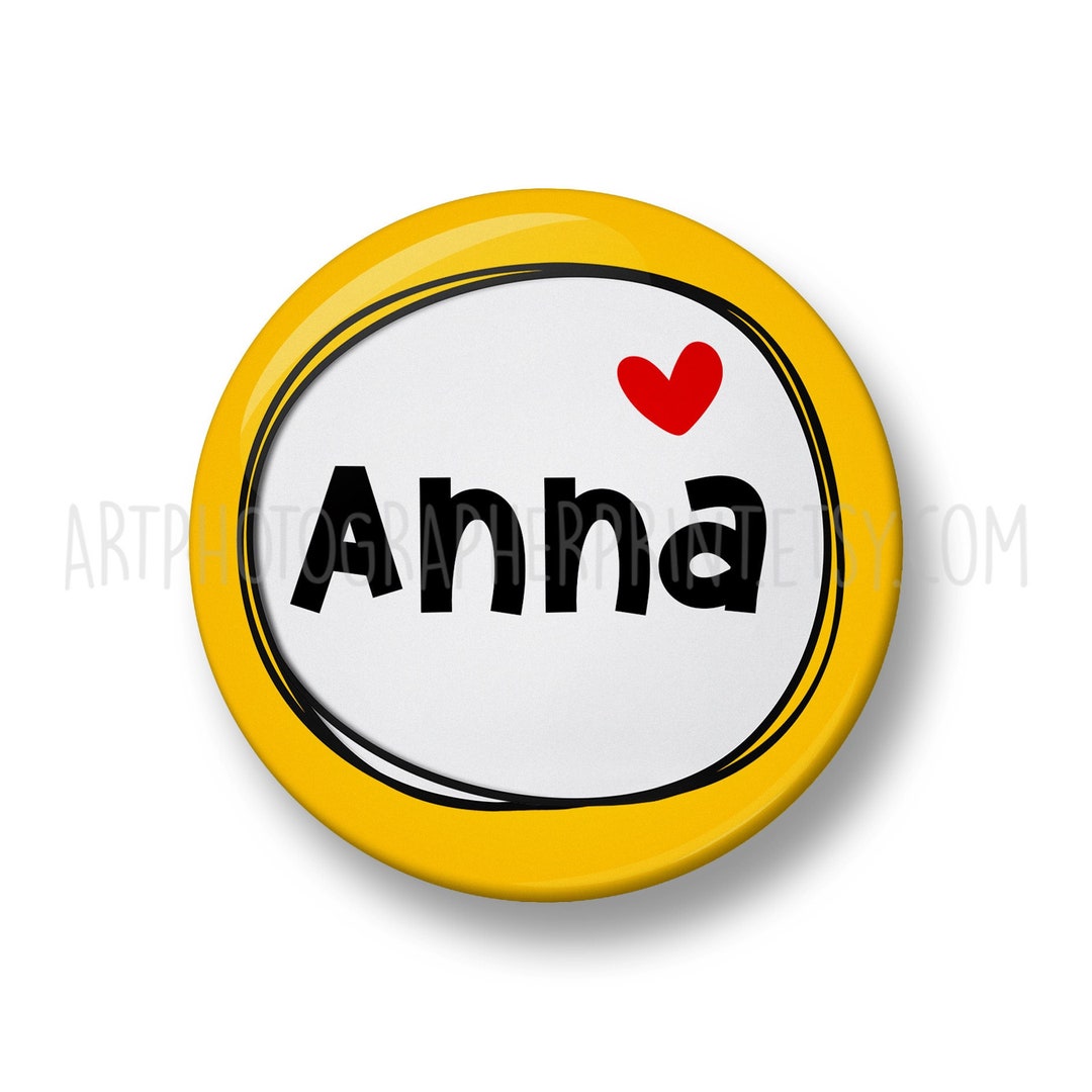 Custom Name Badge Pin 32mm Or 44mm personalised Gift Custom Gift custom-name-badge-pin-32mm-or-44mm-personalised-gift-custom-gift
