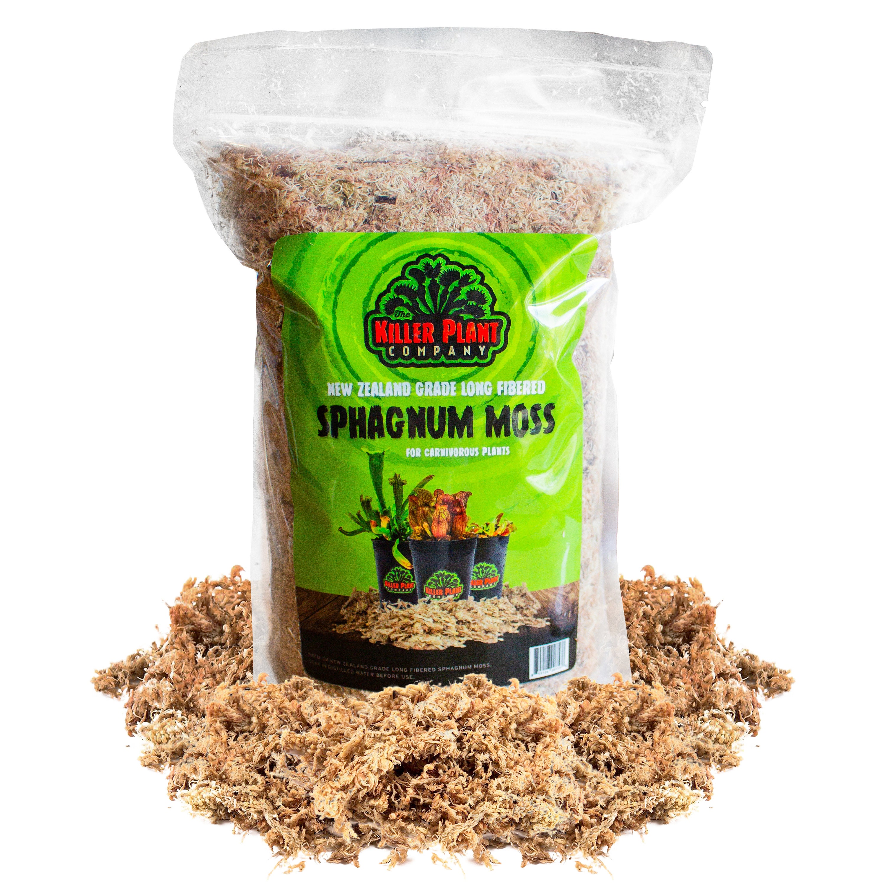 Sukh 20oz Sphagnum Moss for Plants - Sphagnum Peat Moss Natural Long  Fibered Dried Moss Potting for Orchids Succulent Carnivorous Potted Plant