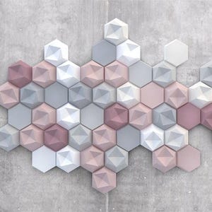 DECORATIVE ACOUSTIC Panels - Soundproof tile - Dampening foam panels - Customize design - Elegant and modern design - Sound insulation - DIY