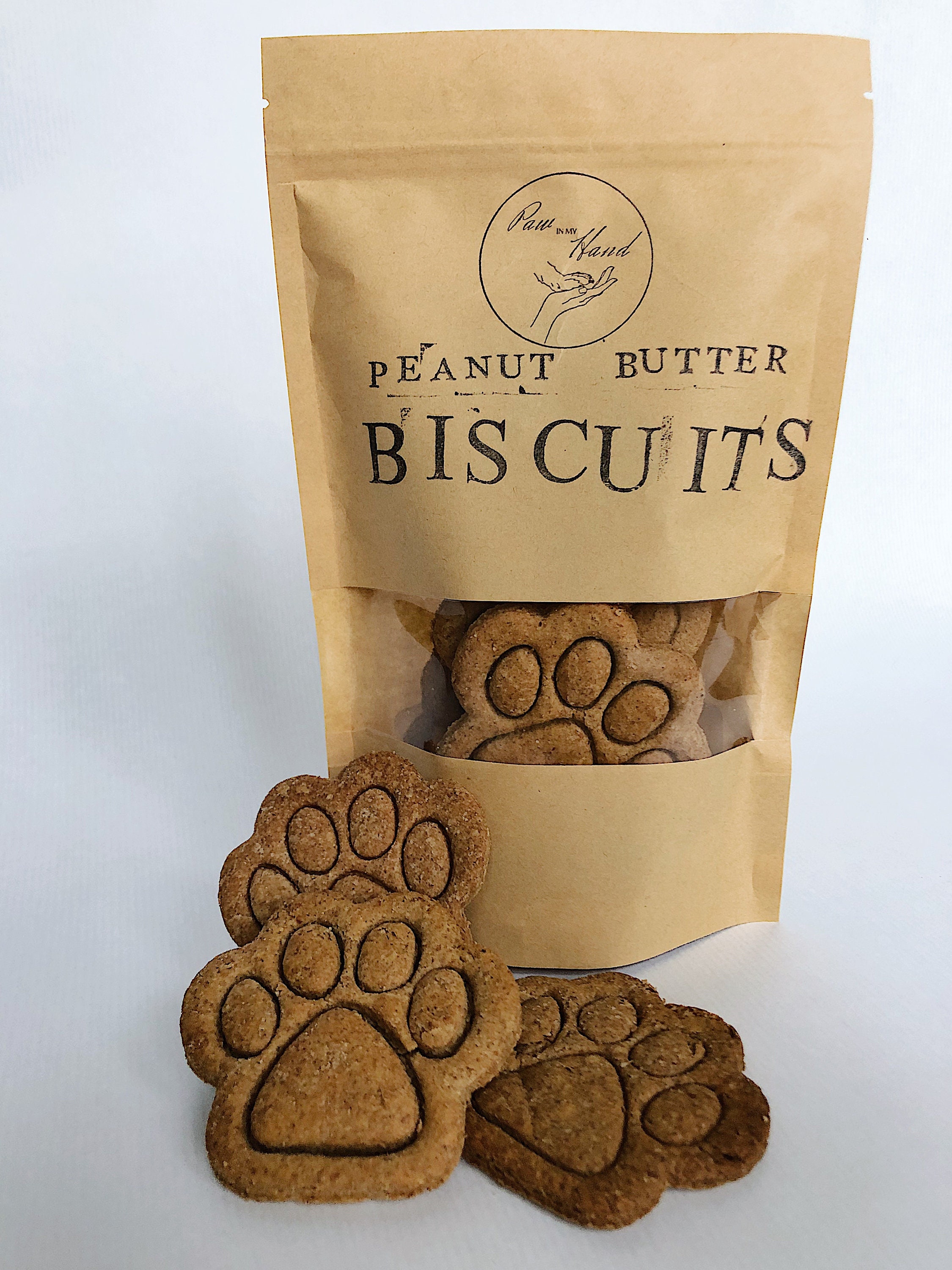 Natural Peanut butter biscuits for dogs Etsy
