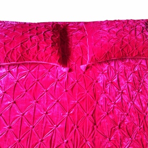 Fuchsia velvet comforter Fuchsia Luxury Quilt, Fuchsia Queen Quilt, Fuchsia Bedspread, Velvet Quilt, Velvet Comforter gift for her