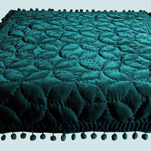 Velvet Bedspread Etsy