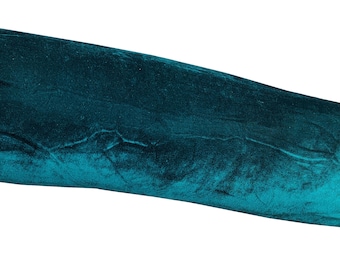 Teal Velvet Long Lumbar Pillow Cover, Various Sizes, Some Sizes May Be Ready to Ship, gift for him,gift for her