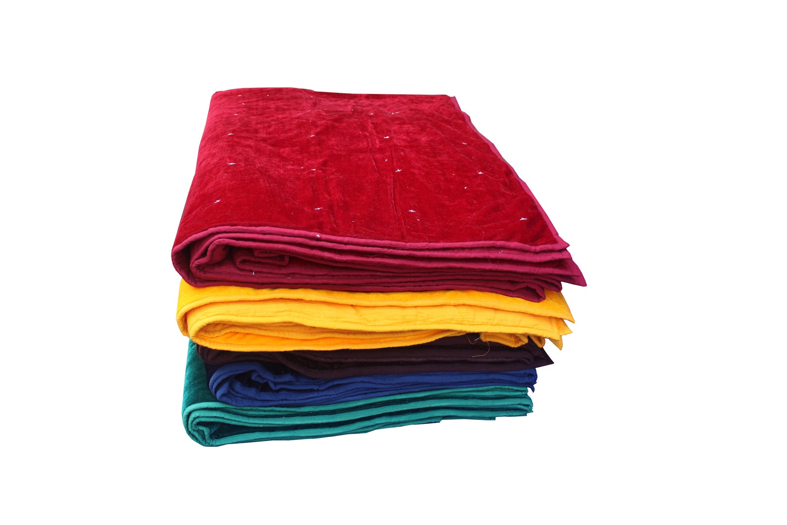 Yellow Velvet Quilt Velvet Quilt King Lap Size Quilt Yellow Etsy