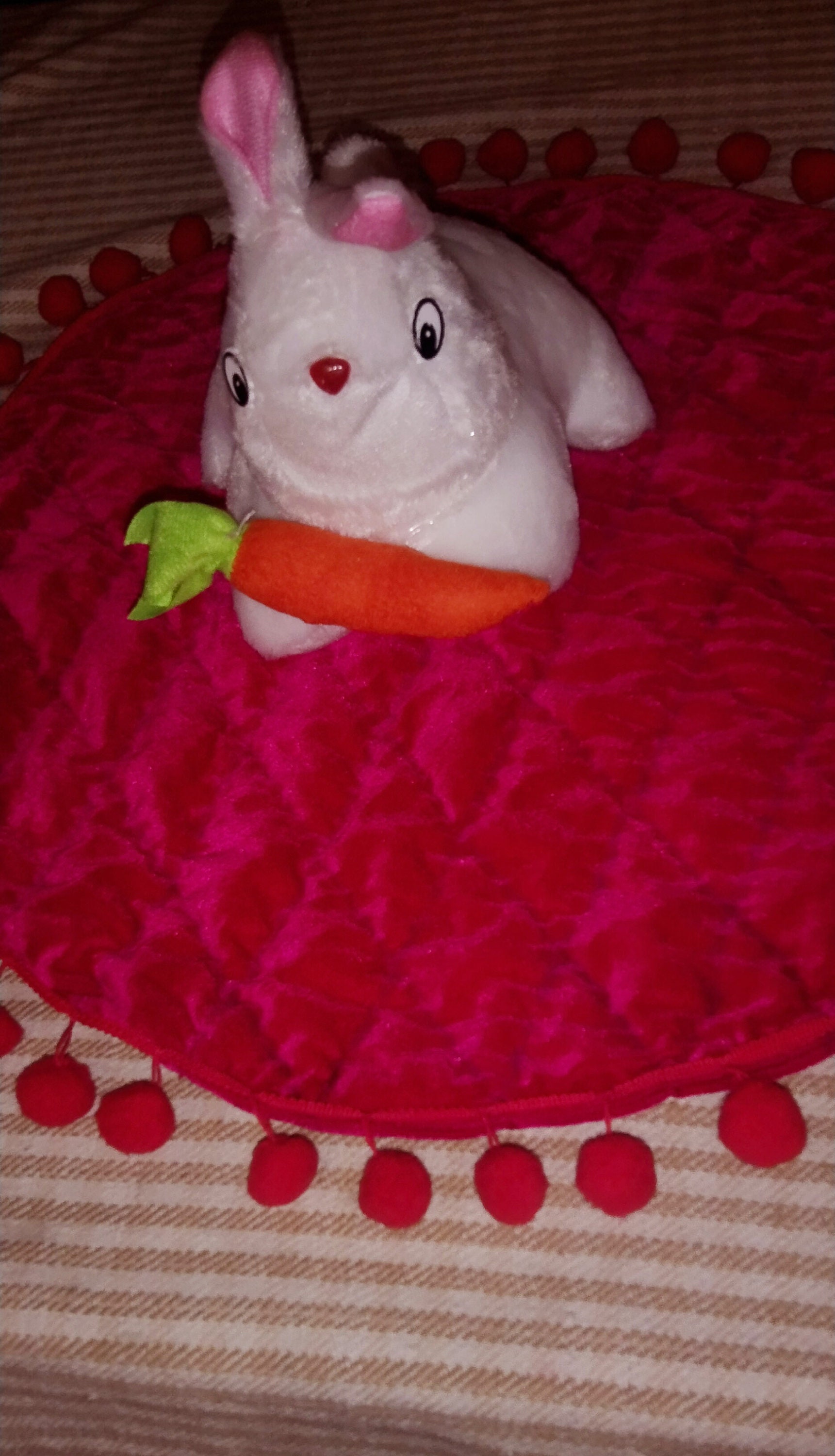 Grey Velvet Baby Play Mat Baby Gym Activity Play Mat With Pom Etsy UK