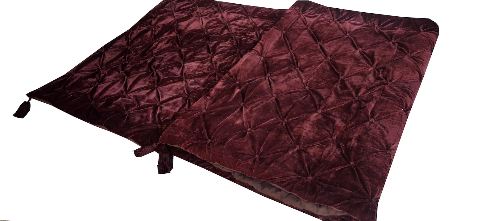 Brown Velvet Quilt King Velvet Quilted Throw Velvet Quilt Etsy
