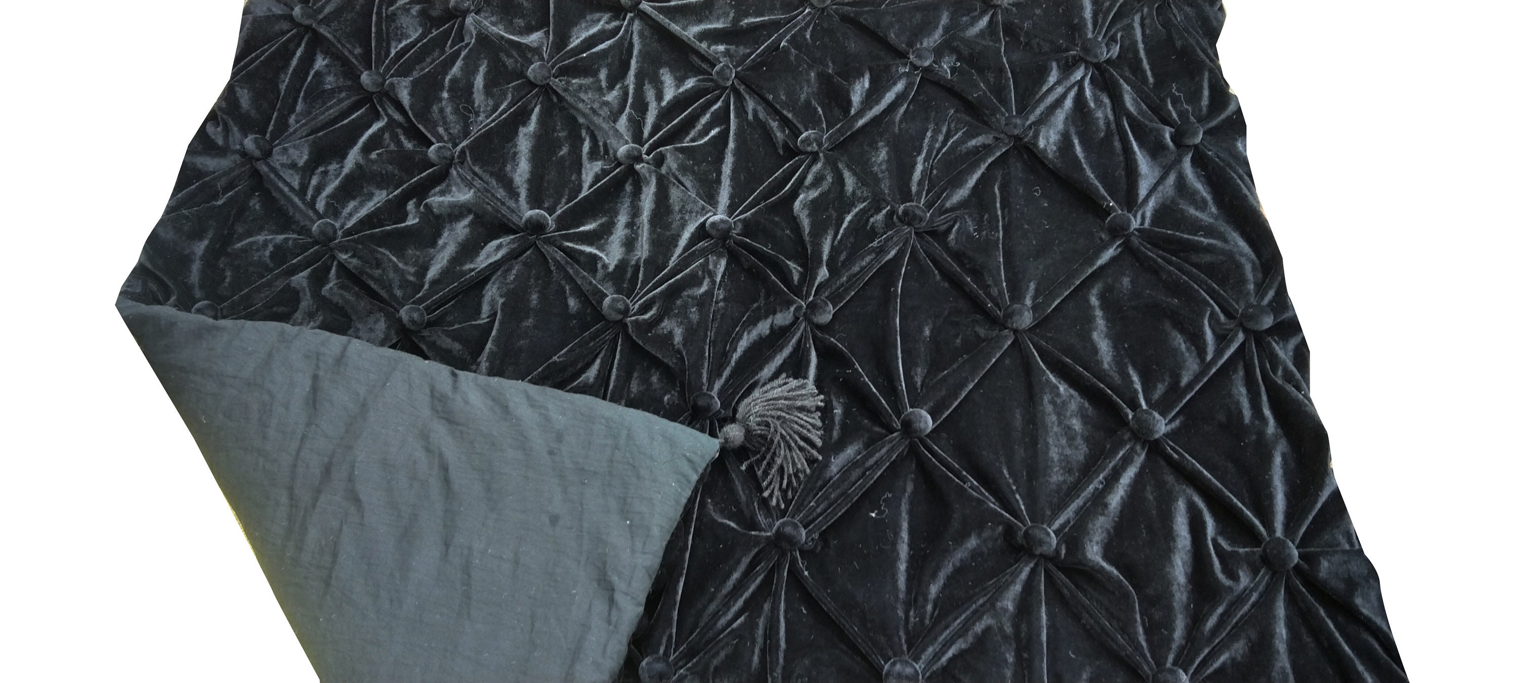 Black Velvet Comforter velvet Comforter King Quilt Queen Etsy