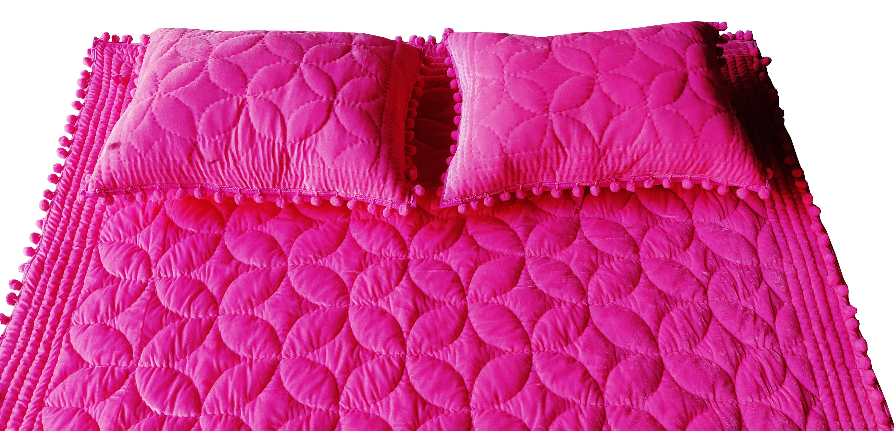 Baby Pink Velvet Comforter Baby Pink Luxury Quilt Baby Pink Etsy