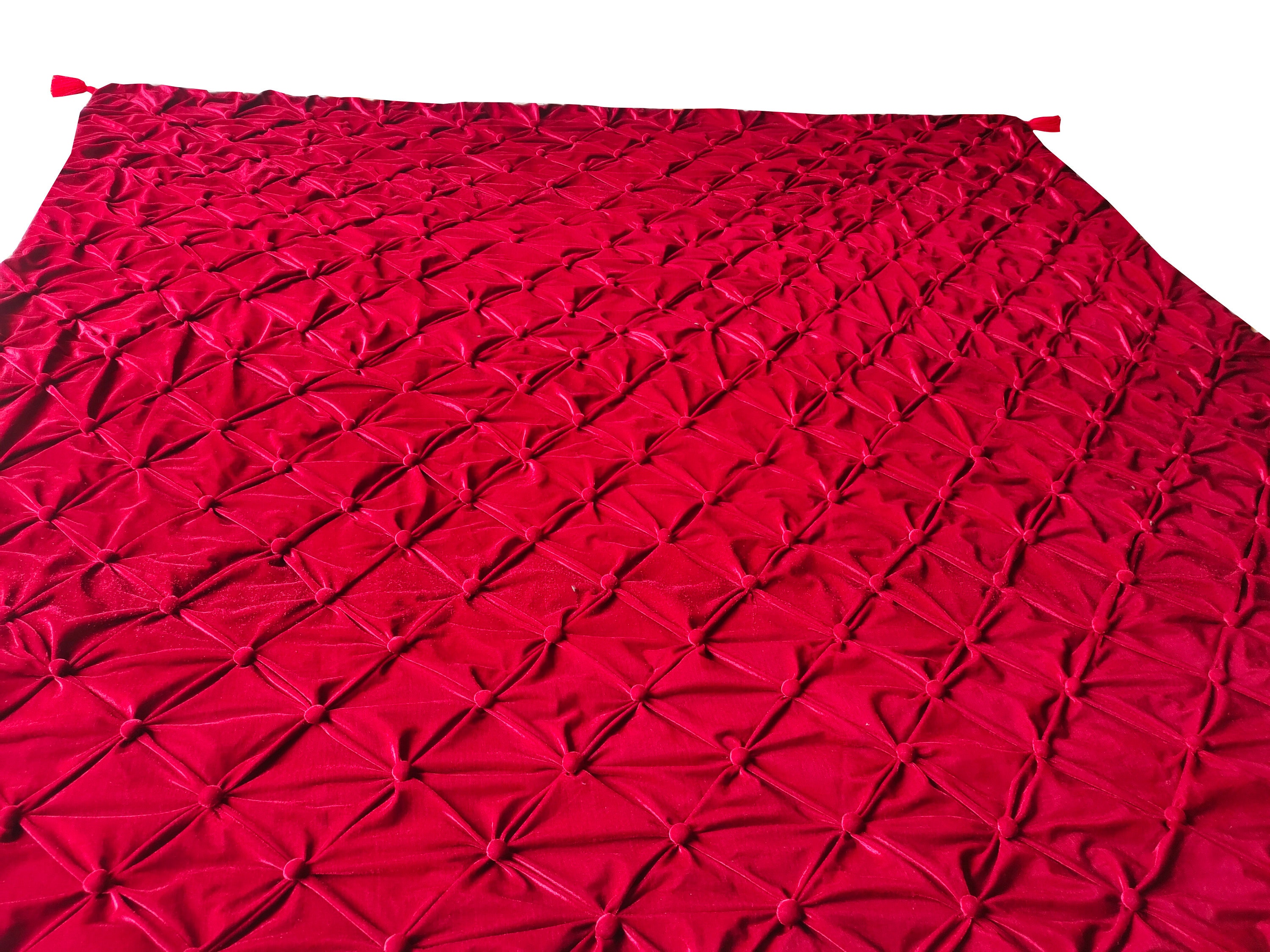 Brown Velvet Quilt Brown Luxury Comforter Brown Queen Quilt Etsy